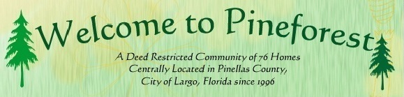 Pineforest HOA Site Page Banner